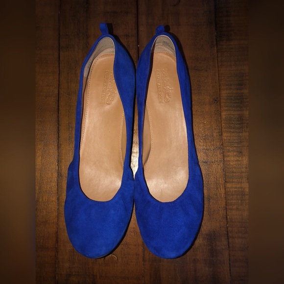 Coach and Four Westport St Suede Flats Size 9.5 - Picture 1 of 7